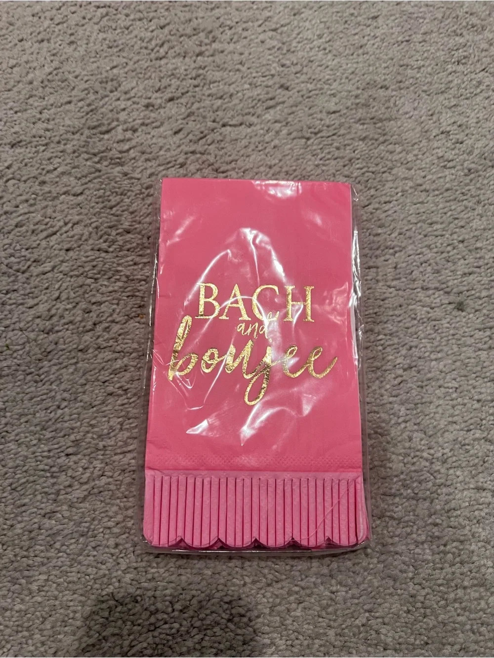 Bach and Boujee Napkins